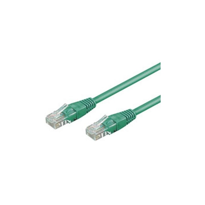 Goobay U/UTP Patch Cord Cat5e. ACC. Verde. 0,25 m