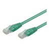 Goobay U/UTP Patch Cord Cat5e. ACC. Verde. 0,25 m