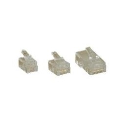 INLINE - spina modulare - 8P8C RJ-45 - da crimpare su cavi tondi (ISD