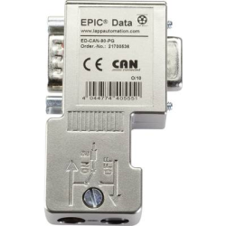 Connettore Lappkabel EPIC Data CAN BUS con connessione a vite EPIC ED-CAN-90-PG Contenuto 1 pezzo (21700536)