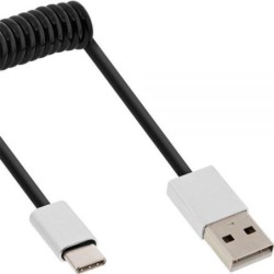 INLINE - Cavo USB - Da USB (M) a USB-C (M) - USB 2.0 - 1 m - Nero