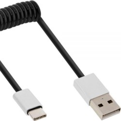 INLINE - Cavo USB - Da USB (M) a USB-C (M) - USB 2.0 - 2 m - Nero