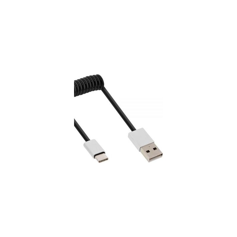 INLINE - Cavo USB - Da USB (M) a USB-C (M) - USB 2.0 - 50 cm - Nero