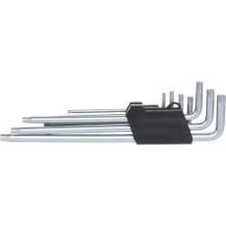 KS TOOLS RIBE Set di chiavi a L, lunghe, 7 pezzi. (151.2450)