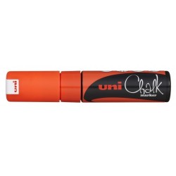 Uni Chalk Marcatore a gesso liquido -PWE-8K Arancione 8,0mm Caratteri