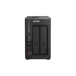 NAS assemblato QNAP Tower TS-253E-8G 36TB (2x18TB) con HDD Seagate Ir