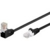 Wentronic goobay - Cavo di rete - Da RJ-45 (M) a RJ-45 (M) - 25 cm - 