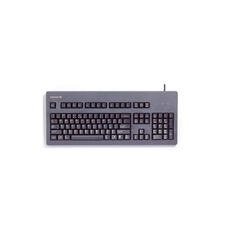 CHERRY G80-3000 tastiera USB + PS/2 Nero