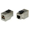 ROLINE RJ45 Keystone Modular Coupler, Cat.6/Classe E, STP, argento