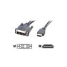 Secomp DVI/HDMI, M/M, 10 m Nero (ROLINE DVI Cable DVI[18+1]-HDMI. M/M