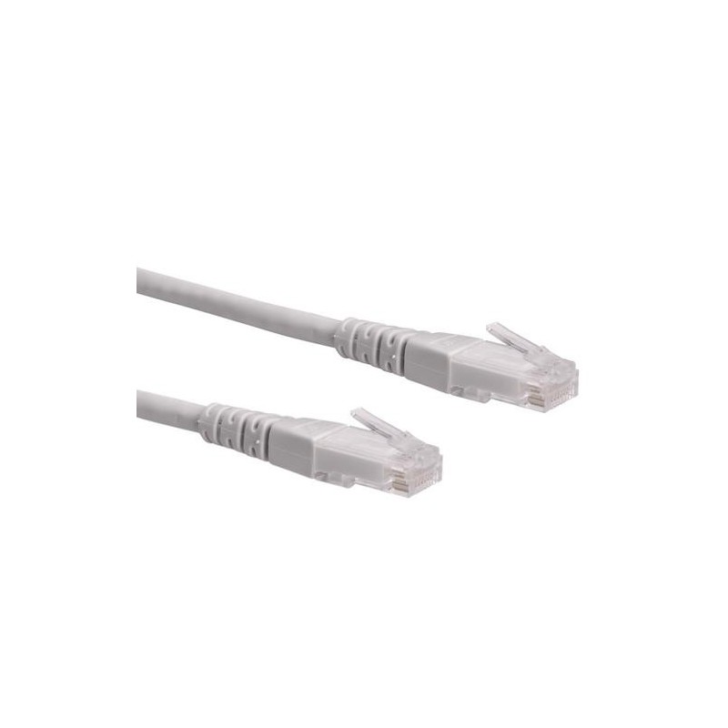 ROLINE UTP PatchCord Cat.6/Classe E, Grigio, 3m