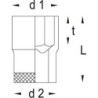 Inserto per chiave a bussola GEDORE 1/2&quot; 6 punte 34 mm (6138270)