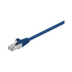 Cavo patch schermato CAT5e blu 5,0 m (68057)