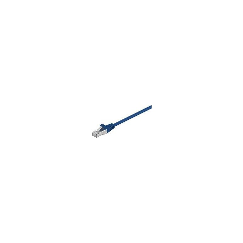 Cavo patch schermato CAT5e blu 5,0 m (68057)