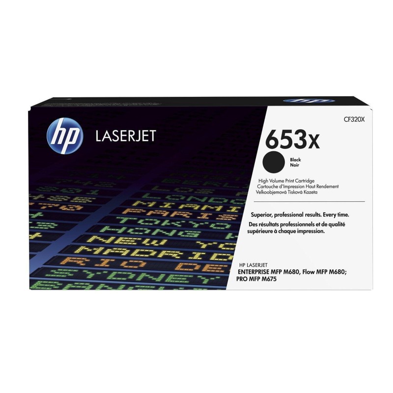 HP Original 653x toner Black Black High Abitation 21.000 (CF320X)