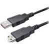 Bachmann - Cavo USB - Da USB (M) a USB (M) - USB 2.0 - 3 m - Nero