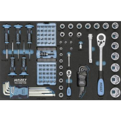 Set di strumenti HAZET Safety Insert System (SIS) 106 pezzi 12,5 mm (