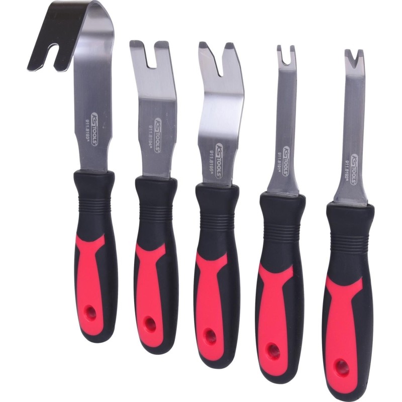 Set di rilascio e taglio clip KS TOOLS, 5 pezzi. (911.8190)