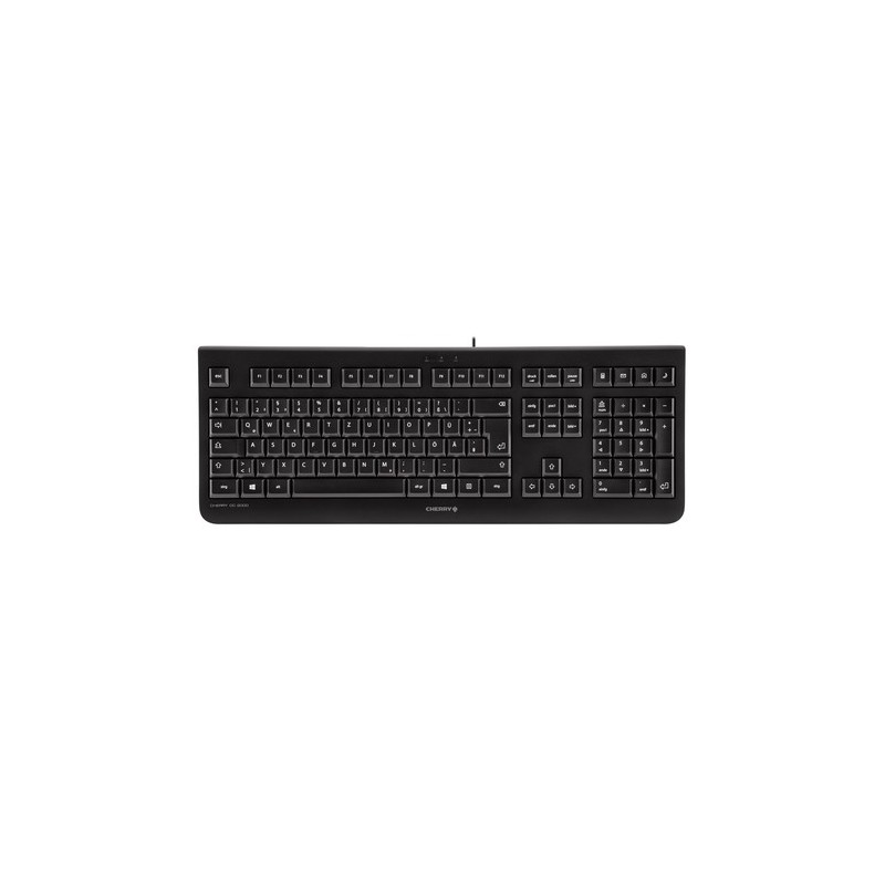 CHERRY DC 2000 tastiera Mouse incluso USB QWERTY Nordic Nero