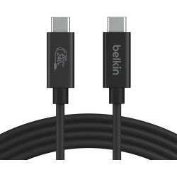 Belkin INZ004BT2MBK cavo USB 2 m USB4 Gen 2x2 USB C Nero (USB4 CABLE 