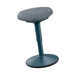 Leitz Ergo Active Sitting Stool with Comfort Seat Dark Grey