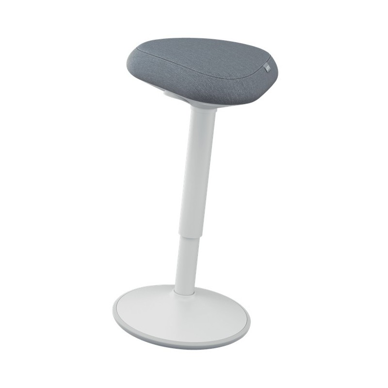 Leitz Ergo Active Standing Stool with Comfort Seat Light Grey