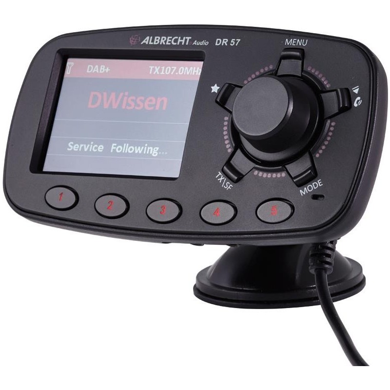 Adattatore DAB+ (DLS) per autoradio Albrecht DR 57