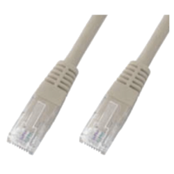 M-Cab 2m U-UTP Cat5e cavo di rete Grigio U/UTP [UTP] (CAT5E UTP RJ45 