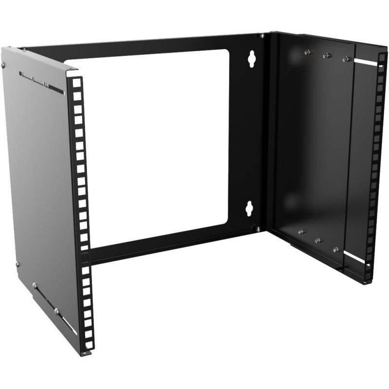 Lanview RAR220BL rack 10U Nero (19 10U Adjustable Depth Open - Frame 