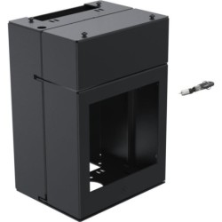 Kiosk center module - [Integrated printer] - W:206 - -BLACK- - Warran