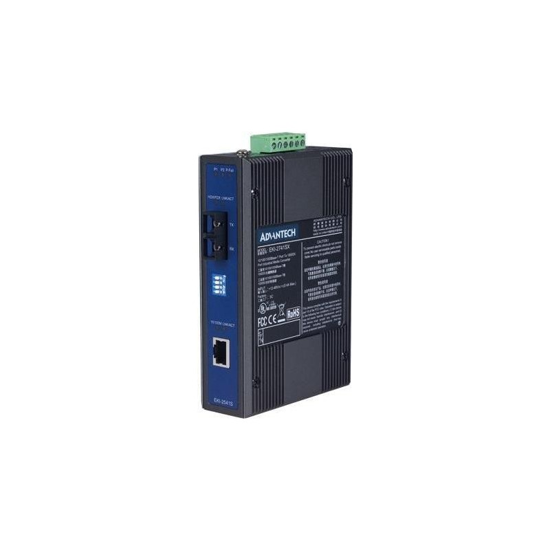 Ethernet to Single mode fiber - media converter - Warranty: 60M