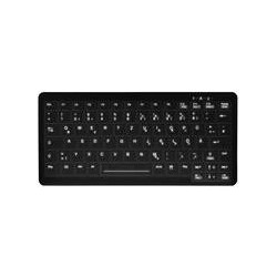 Hygiene Mini Notebook Style Keyboard Sealed - Corded - QWERTY - Black