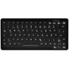 Hygiene Mini Notebook Style Keyboard Sealed - Corded - QWERTY - Black