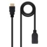 Nanocable HDMI, 2m cavo HDMI HDMI tipo A (Standard) Nero