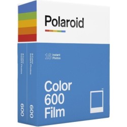 Polaroid Film 600 Color 16Bilder 2x8 Bilder,farbig,Rahmen weiss