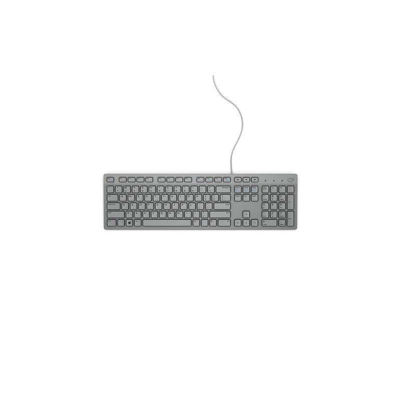 DELL KB216 tastiera USB QWERTY US International Grigio