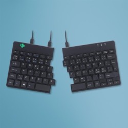 R-Go Tools R-Go Split Tastiera Ergonomico QWERTY Nordic nero cab