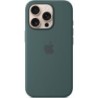 iPhone 16 Pro Silicone Case with MagSafe - Lake Green