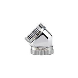 Phanteks 16mm Hard TubeAdapter 45 - Chrome