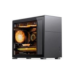 Jonsbo D31 mATX Geh&Atilde;&curren;use, Tempered Glass - schwarz