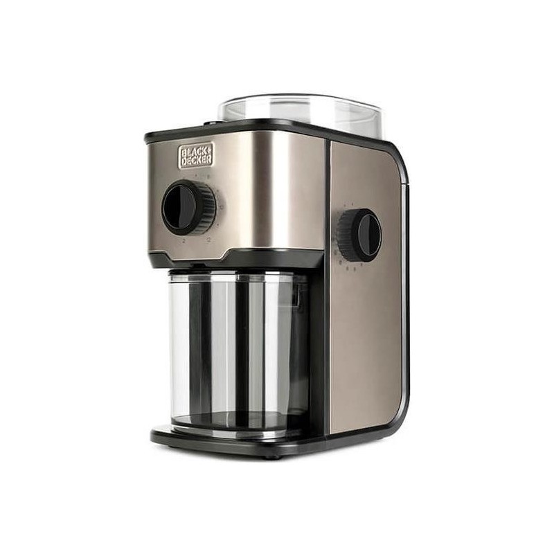 BLACK+DECKER Coffee Grinder 150W Brushed