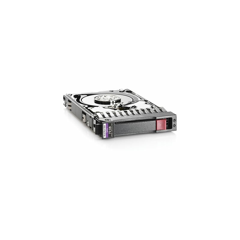 HP 72GB hot-plug single-port SAS hard disk drive disco rigido interno