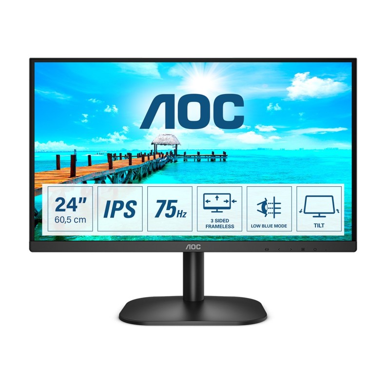 AOC B2 24B2XH Monitor PC 605 cm (23.8&quot;) 1920 x 1080 Pixel Full HD LED