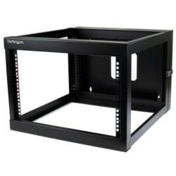 StarTech.com Server rack 6U a giorno per montaggio a parete con cerni