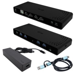 i-tec Universal Dual 4K Display Docking Station Power Delivery 85W