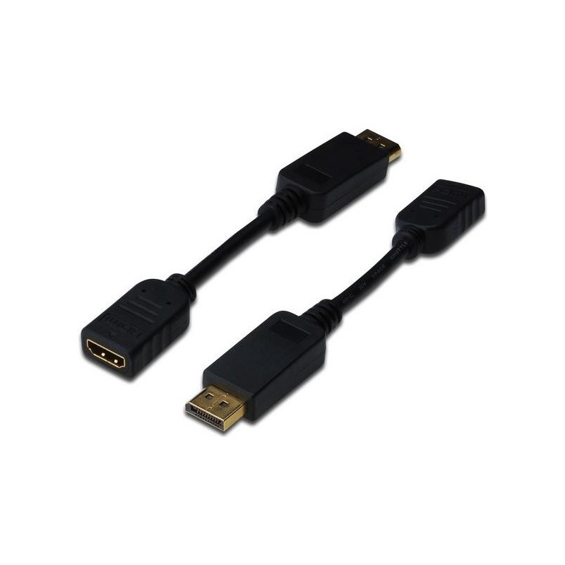 ADATTATORE HDMI FEMMINA - DISPLAYPORT MASCHIO DIGITUSbr/