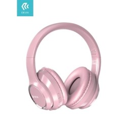 Cuffia wireless V2 EM039 bluetooth V. 5.2 ricaricabile Rosa