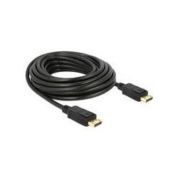 Cavo Delock DisplayPort 1.2 maschio DisplayPort maschio nero 4K 60 Hz