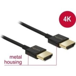 Delock Cavo HDMI ad alta velocit con Ethernet - HDMI-A maschio HDMI-A