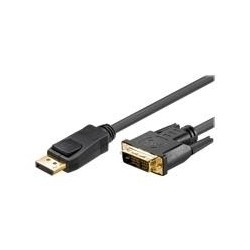 Goobay DisplayPort DVI-D 1.2 3m Nero